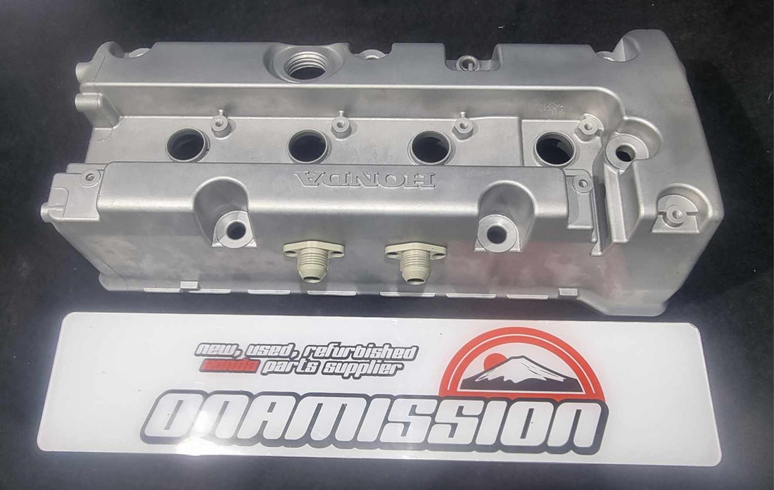 K Series Rocker covers with AN fittings
