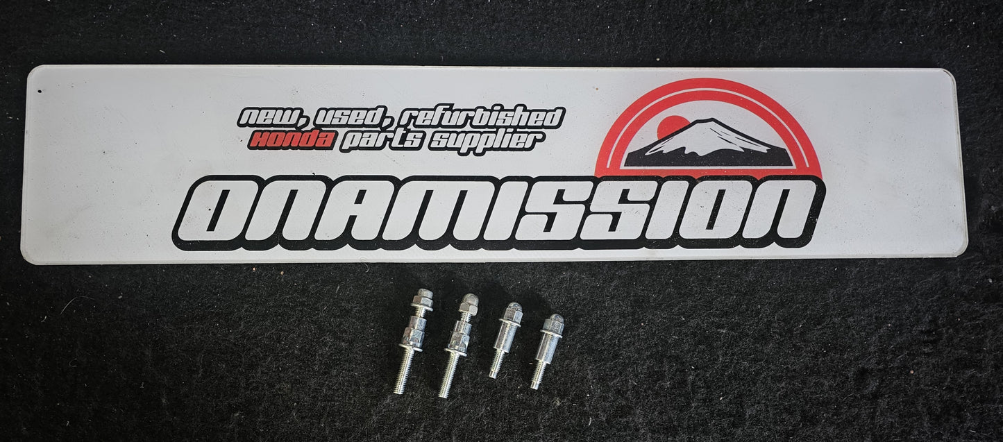 Honda K20 EP3 FN2 DC5 zinc plated coil pack / spark plug cover bolts