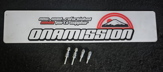 Honda K20 EP3 FN2 DC5 zinc plated  coil pack / spark plug cover bolts
