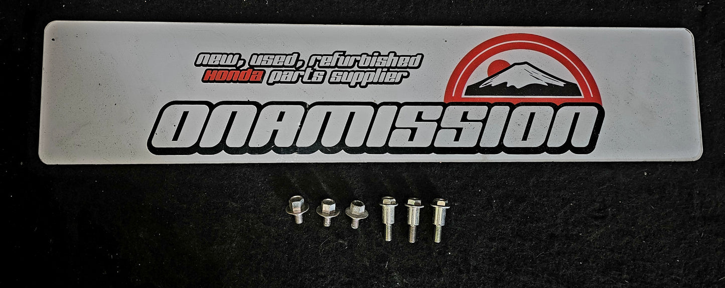 Honda zinc plated thermostat housing and fitting bolts