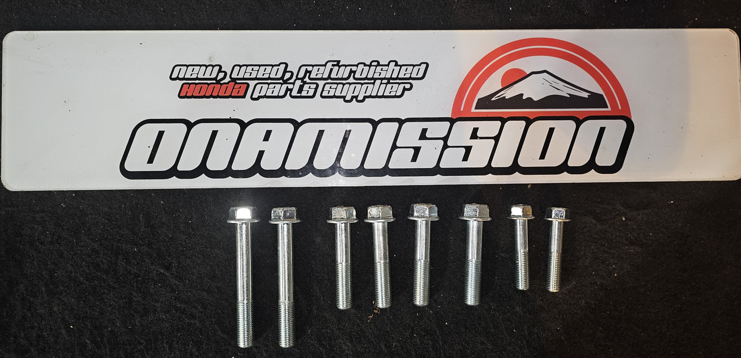 Honda Civic / Integra DC5 EP3 FN2 plated gearbox to engine mounting bolts