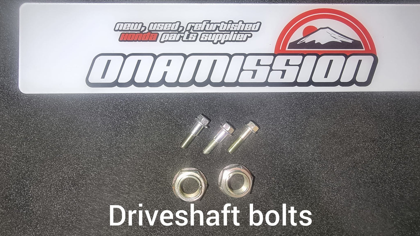 Honda K20 EP3 FN2 DC5 zinc plated Driveshaft Bolts