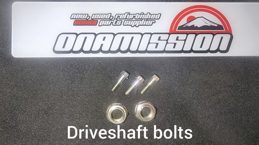 Honda K20 EP3 FN2 DC5 zinc plated  Driveshaft Bolts