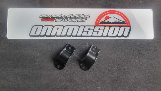 Honda EP3 / DC5 powder coated front arb bracket pair anti roll bar