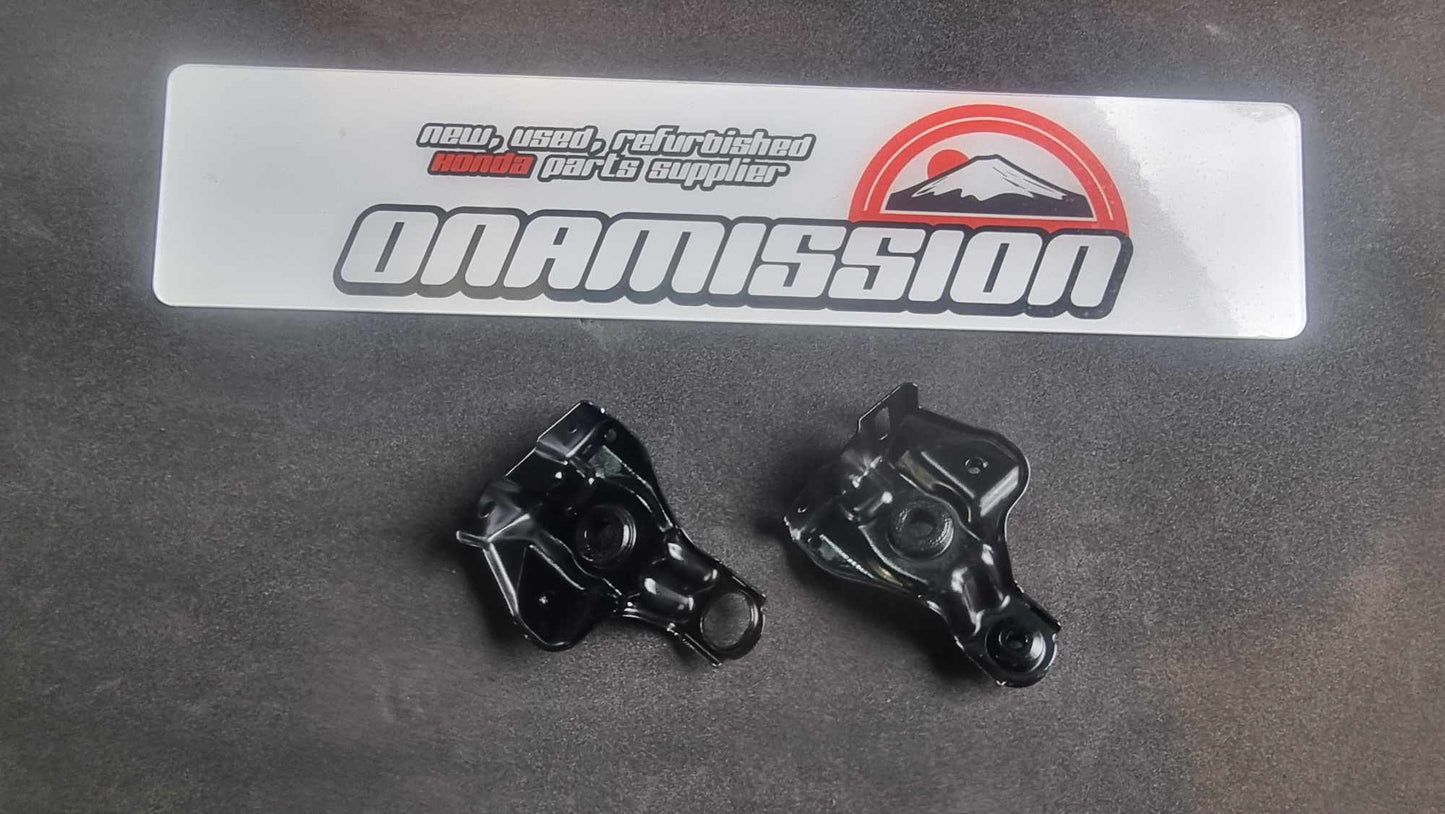 Honda Civic FN2 powder coated radiator brackets pair