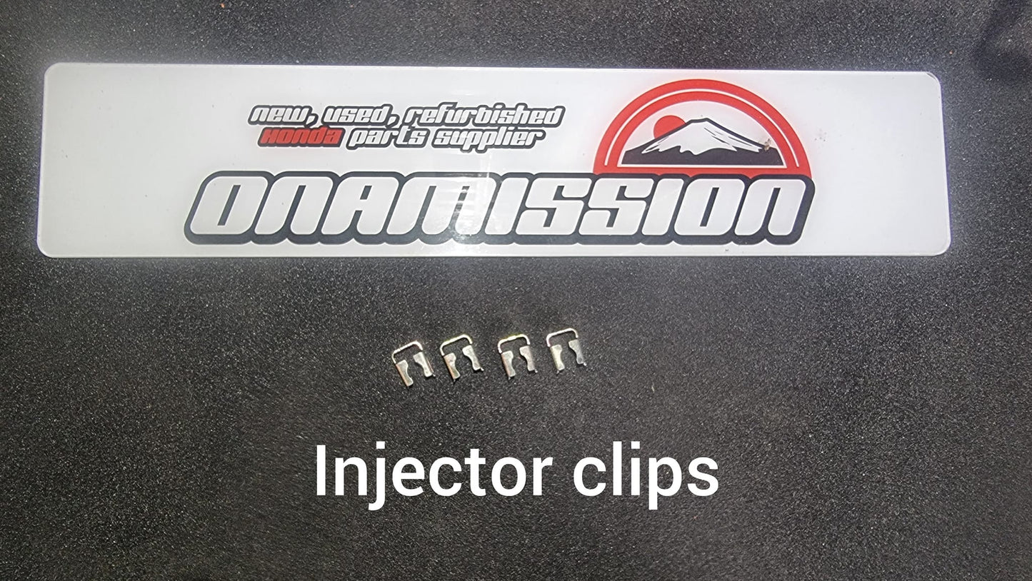 Honda K20 K24 zinc plated injector clips EP3 DC5 FN2