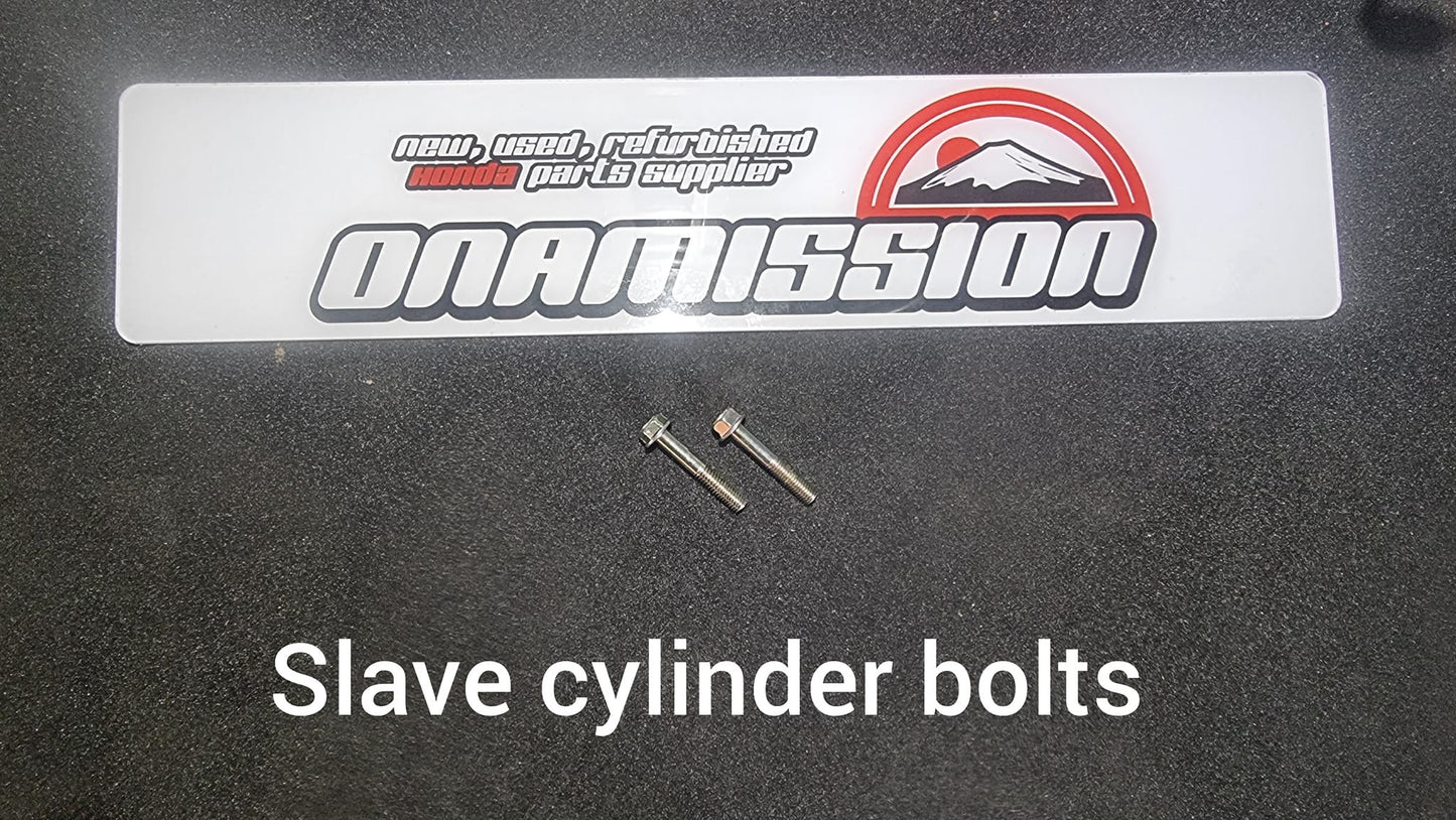 Honda K20 slave cylinder bolts