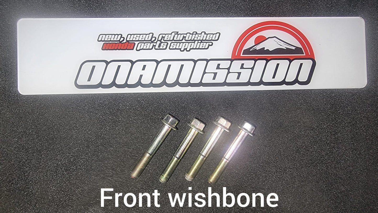 Honda Civic EP3/ Integra DC5 zinc plated front wishbone bolts