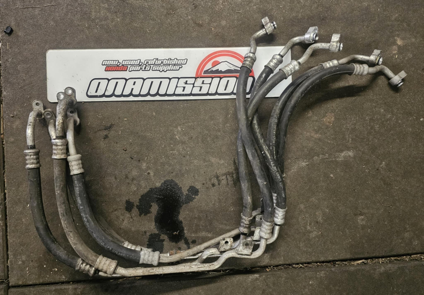 Honda AC air con condition pipe hose line 1
