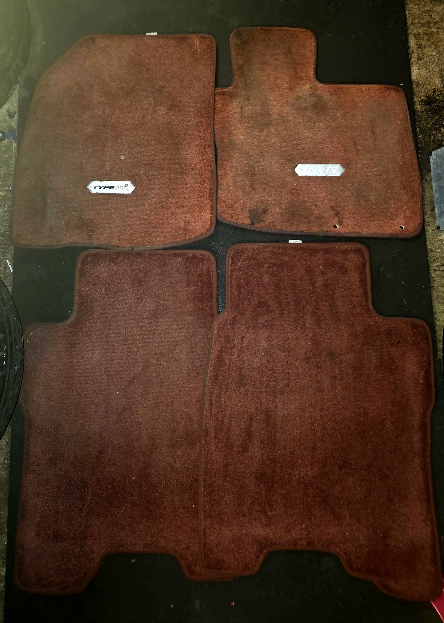 Honda Civic FN2 prefacelift carpet floor mats set