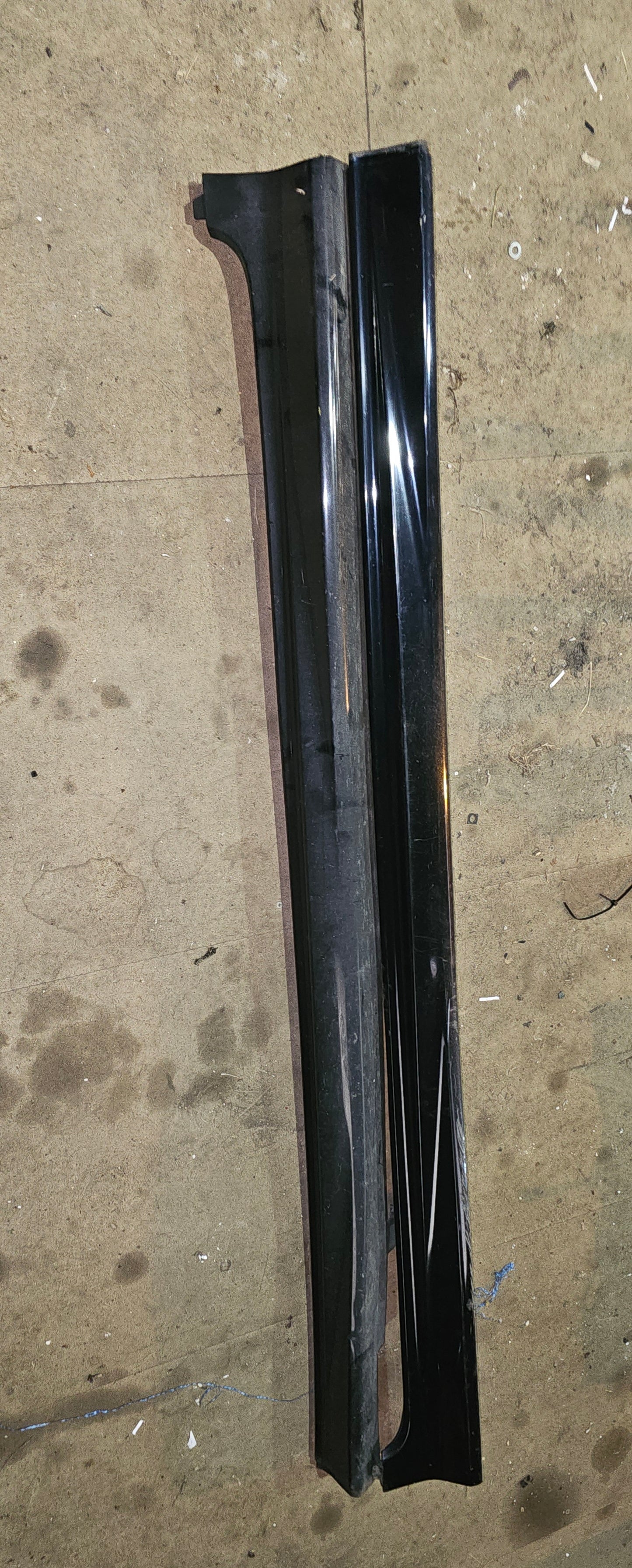Honda civic Fn2 black side skirt pair