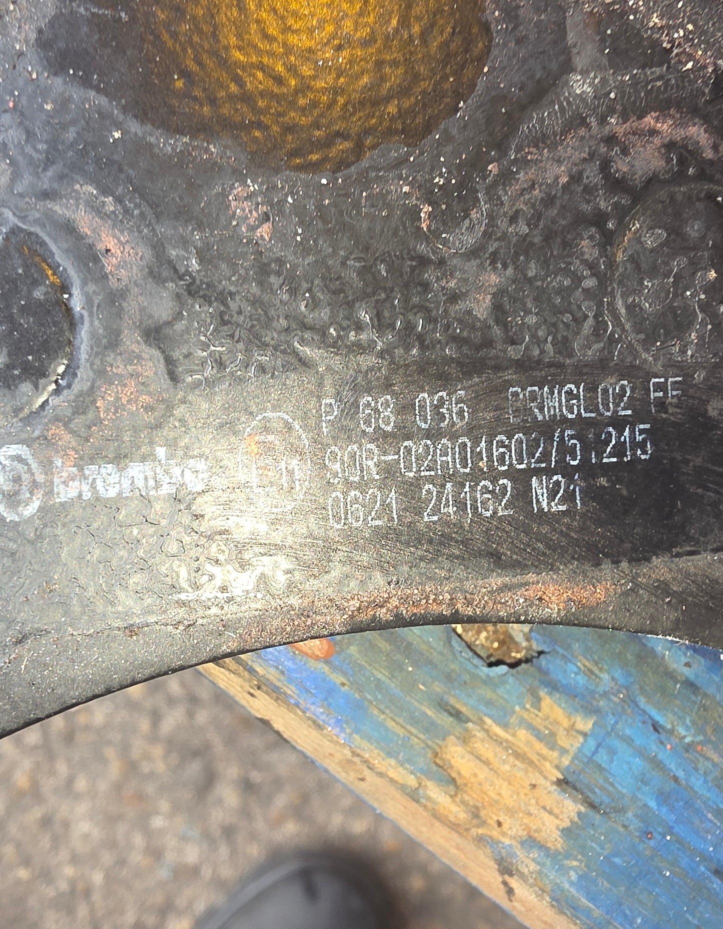 Brembo megane 225 p68036 front brake pads