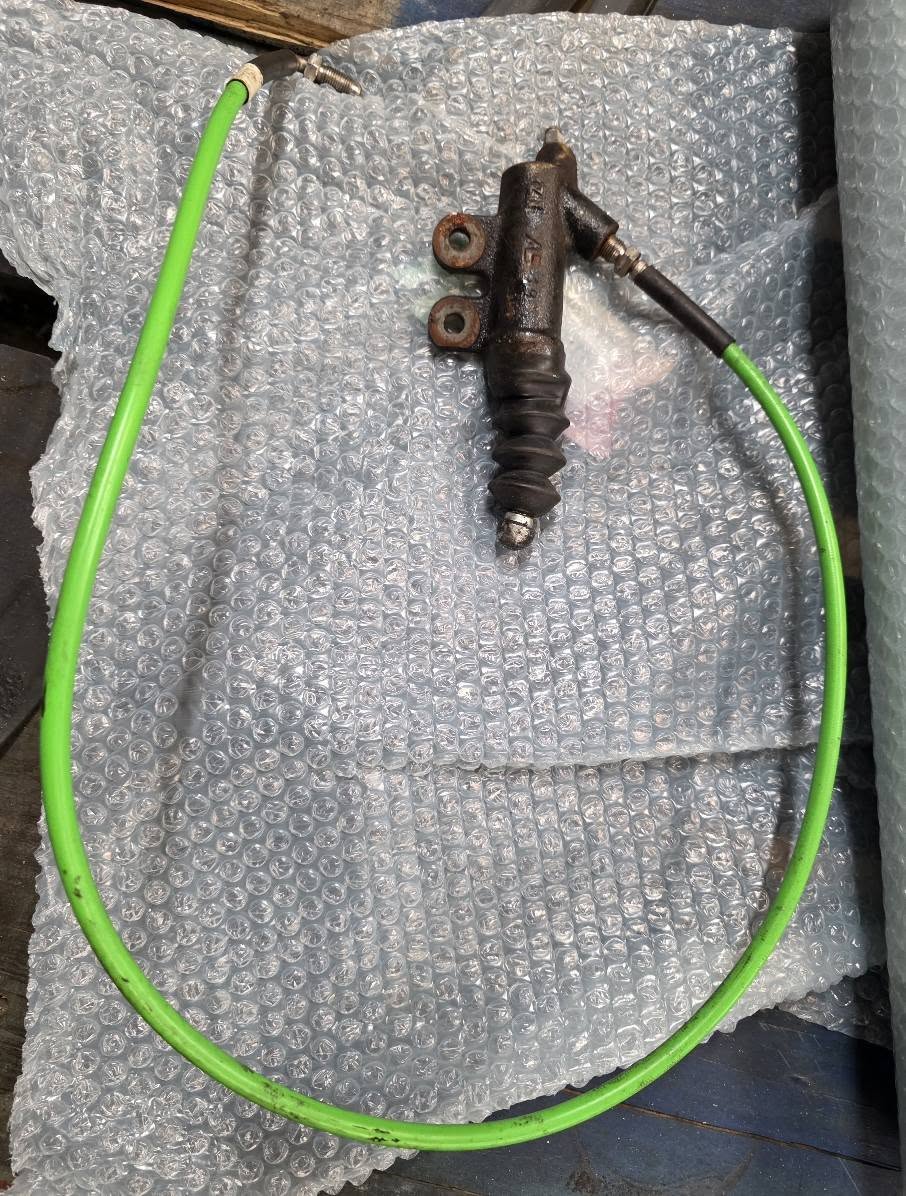 Honda Integra DC2 B18 to s2000 master cylinder braided clutch line and slave cylinder