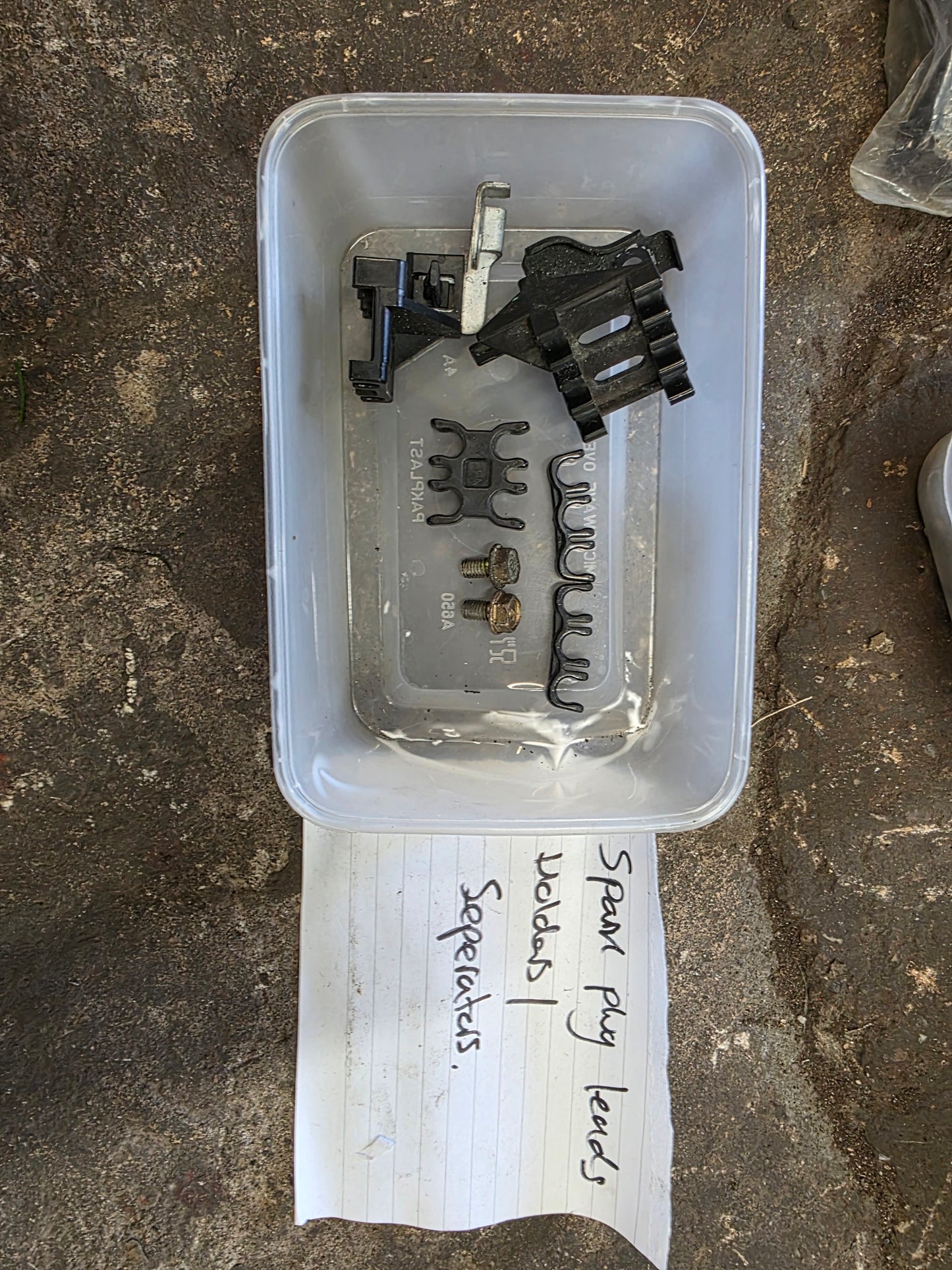 Honda Integra spark plug leads holders separators