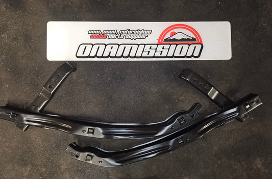 DC5 pre facelift powder coated front headlight bumper support brackets
