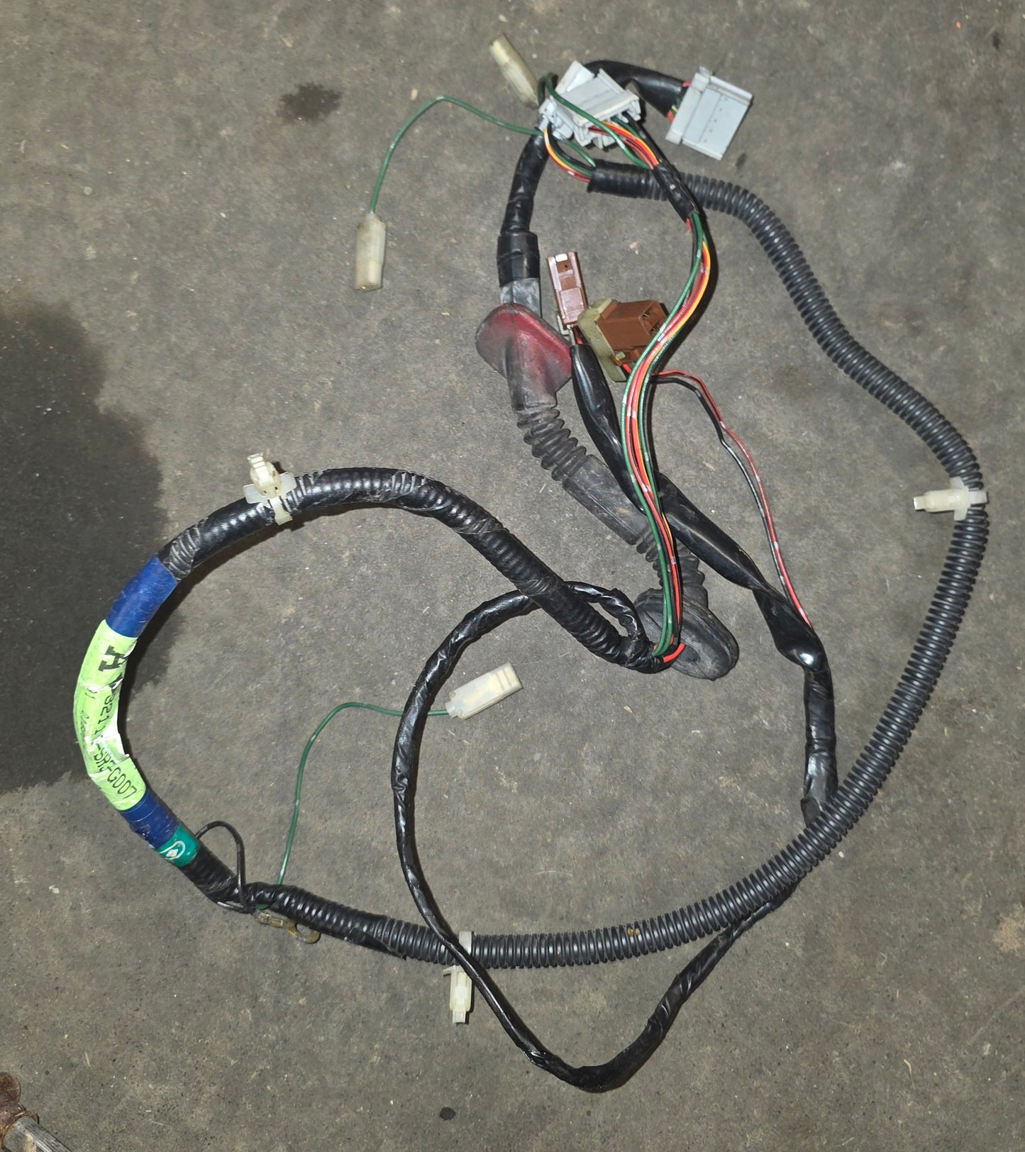 Honda Civic Rear Bootlid Tailgate Light Wiring Harness Loom Hatchback