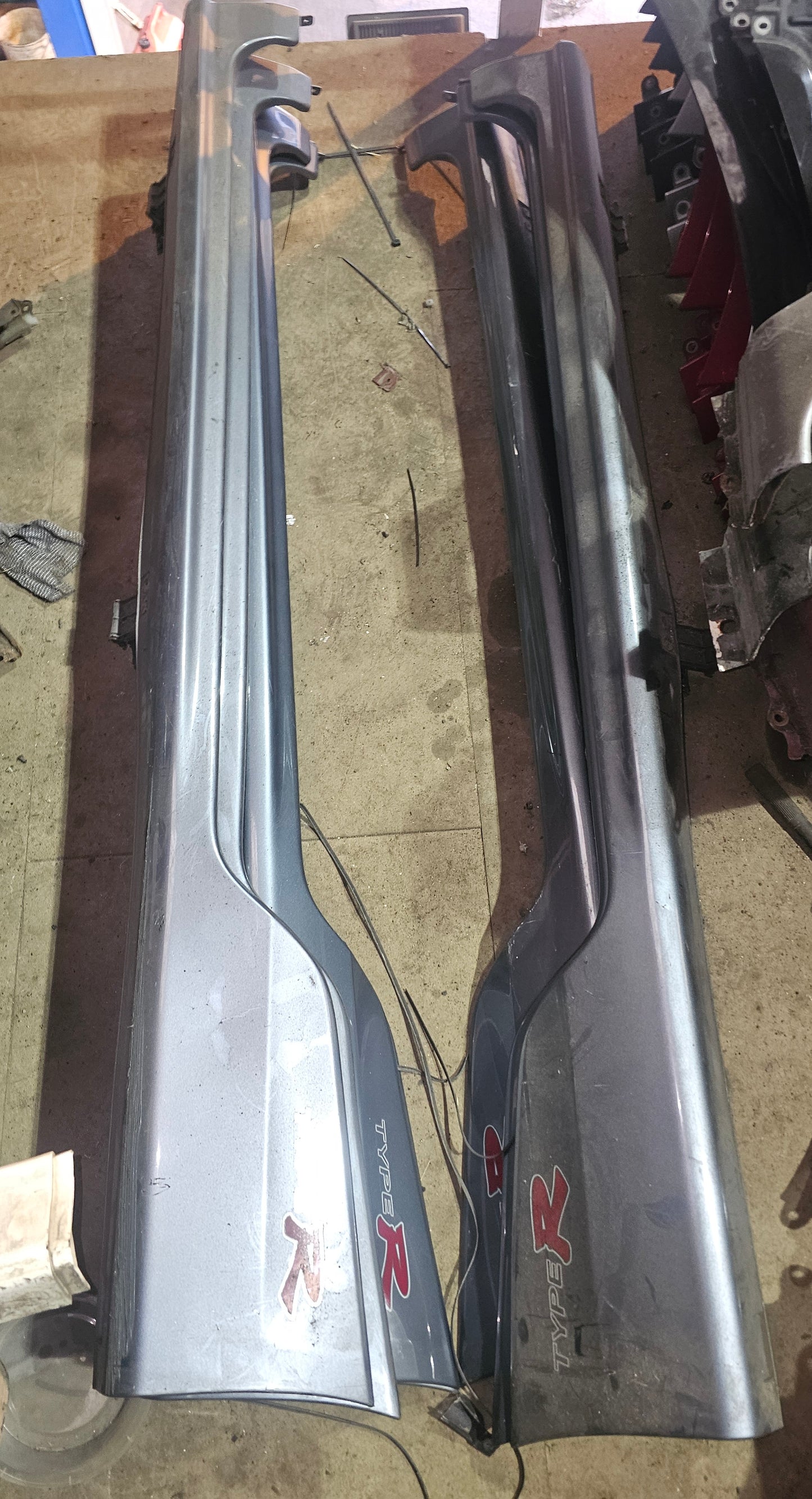 Honda civic Ep3 cosmic grey side skirt pair