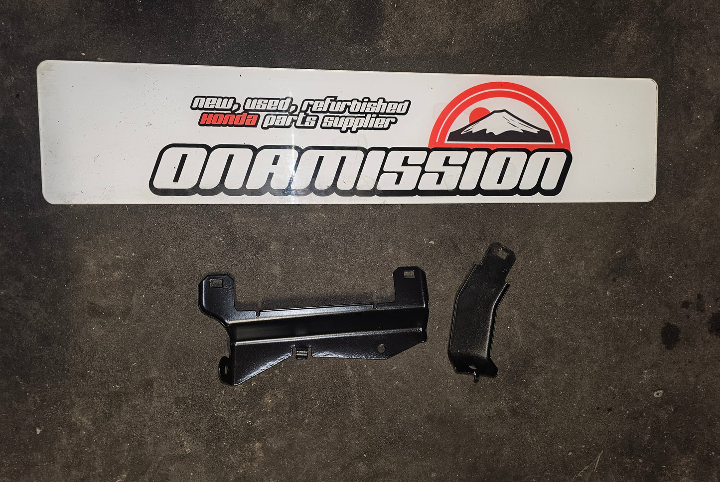 Honda Civic EP3 powder coated fuse box mounting brackets