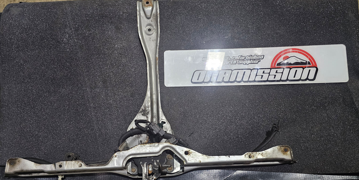 Honda civic Ep3 silver t piece / bonnet catch support bar