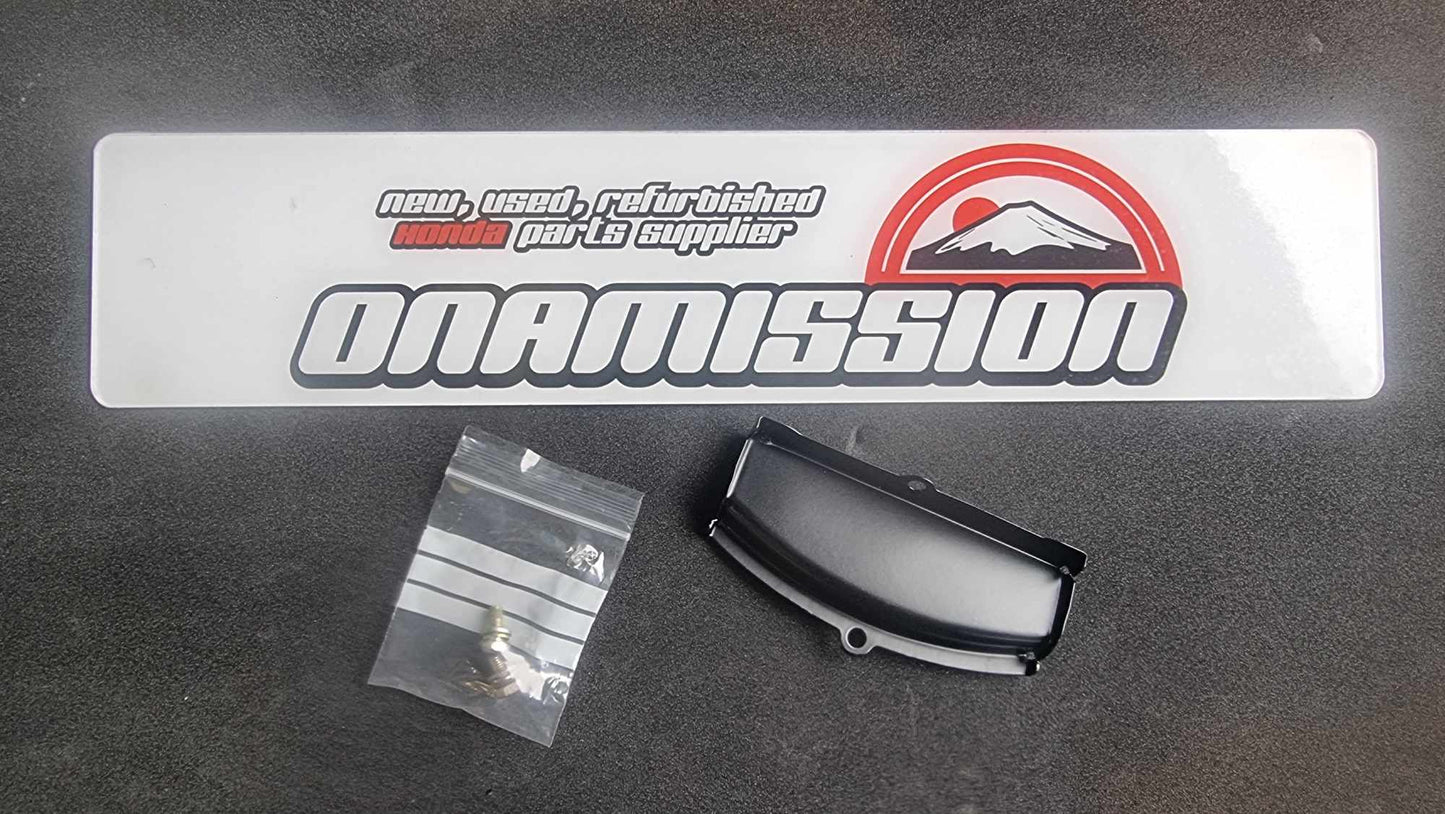 Honda K20 EP3 FN2 DC5 powder coated flywheel inspection cover and zinc plated bolts