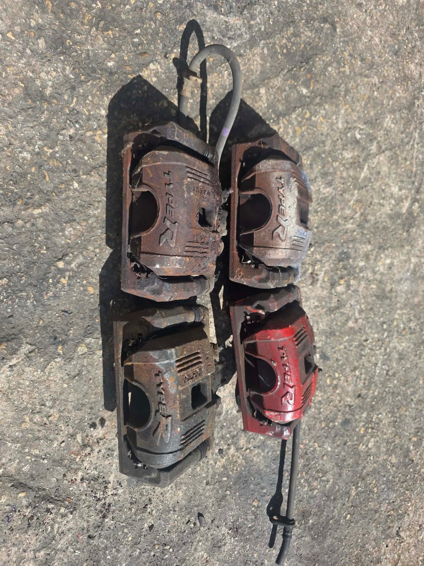 2 x front caliper pair for rebuild - fn2