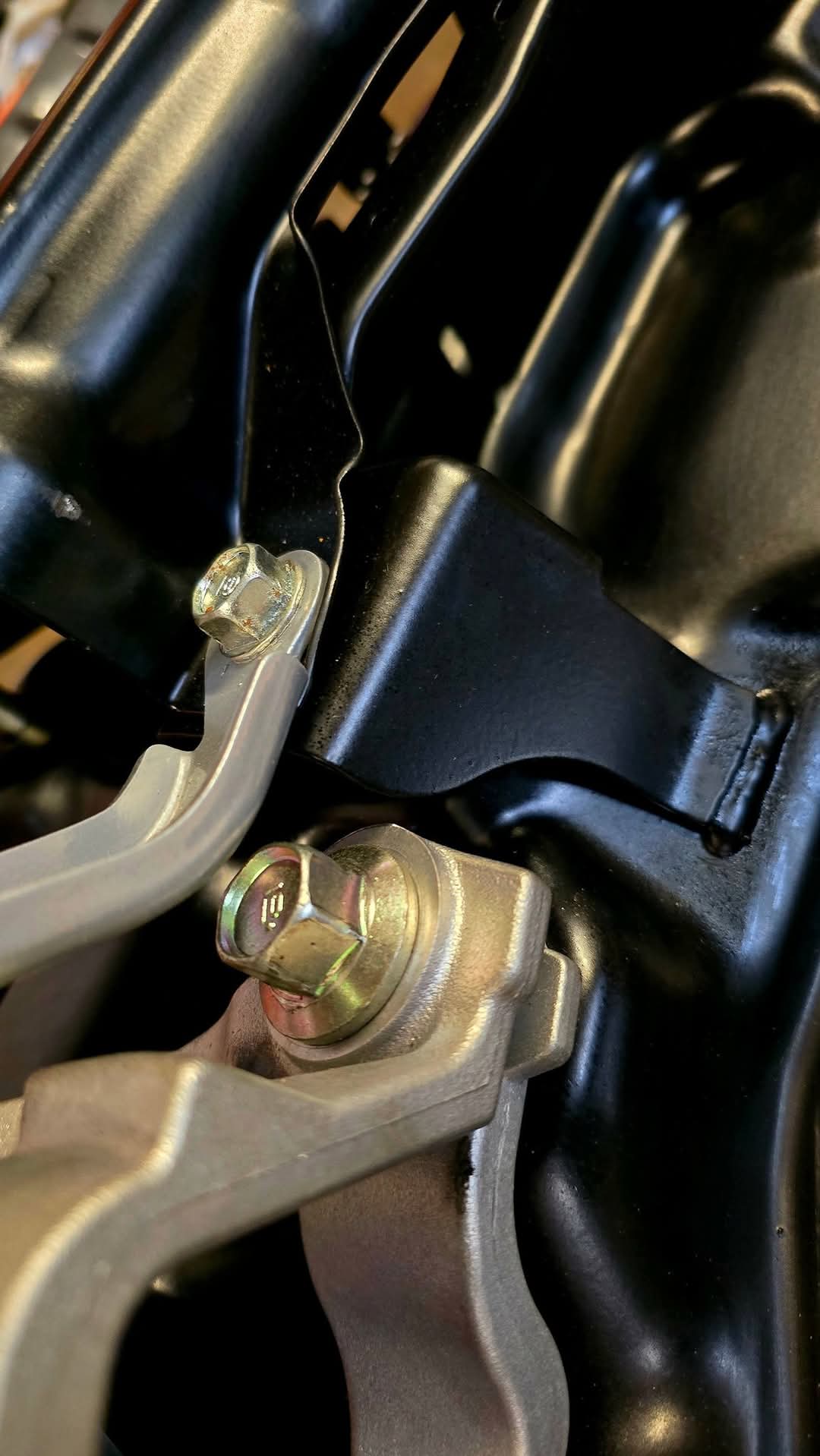 Honda Civic FN2 refurbished subframe . Vapour blasted , powder coated , Hardrace ARB bushes , anti roll bar