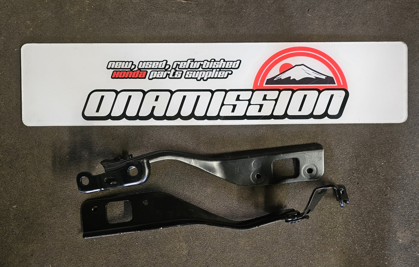 Honda Civic power coated Fn2 / EP3 bonnet hinges