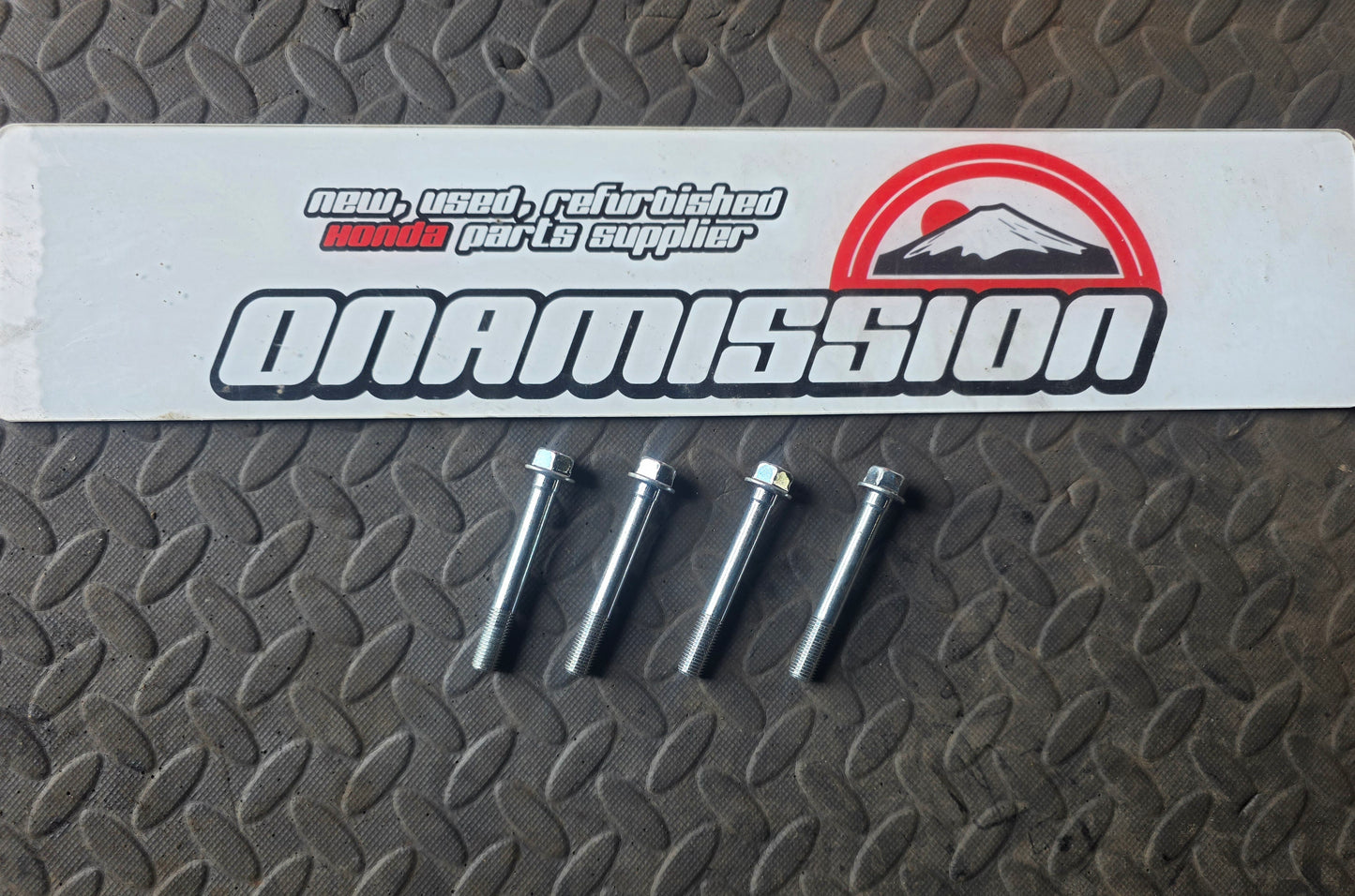 Honda Civic FN2 driver side engine mounting zinc plated bolts