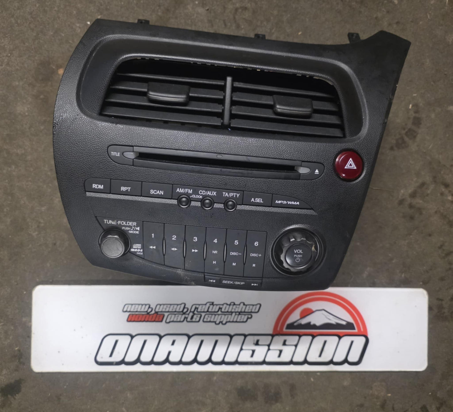 Honda Civic FN2 stereo OEM