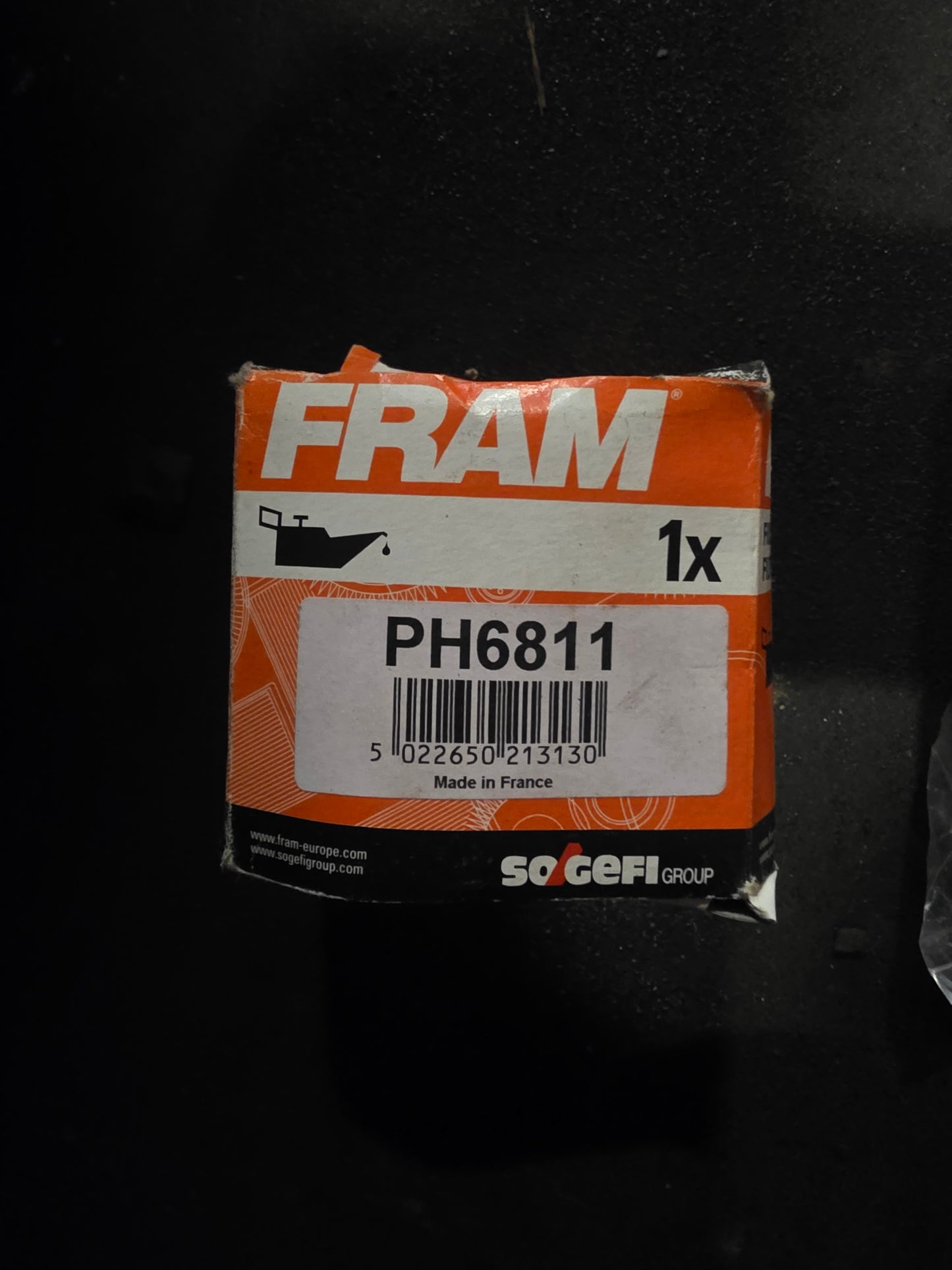 Fram oil filter ph6811