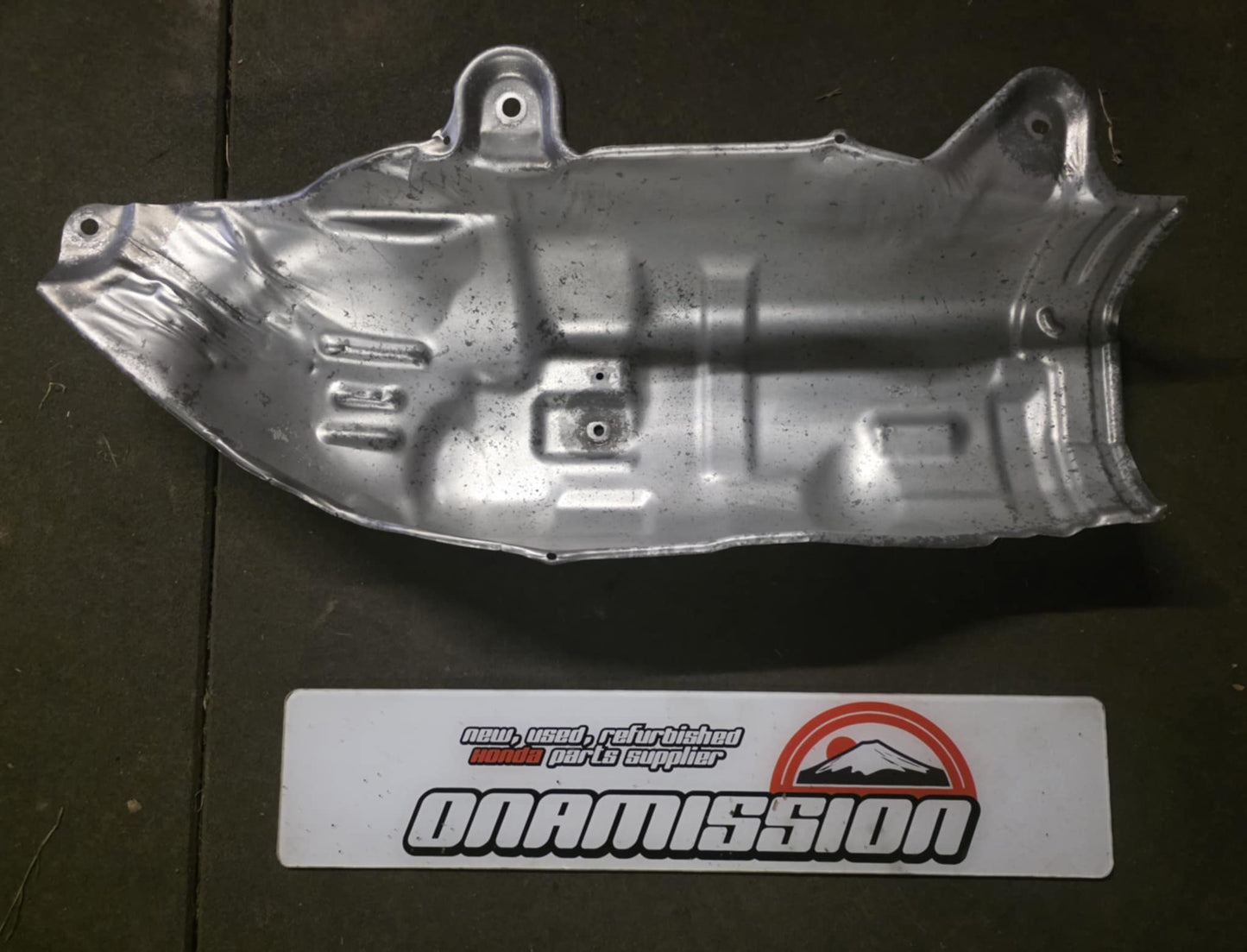 Honda Civic EP3 vapour blasted gear shifter cable exhaust heat shield
