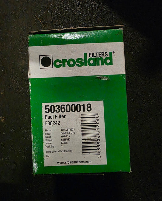 crosland 503600018 fuel filter
