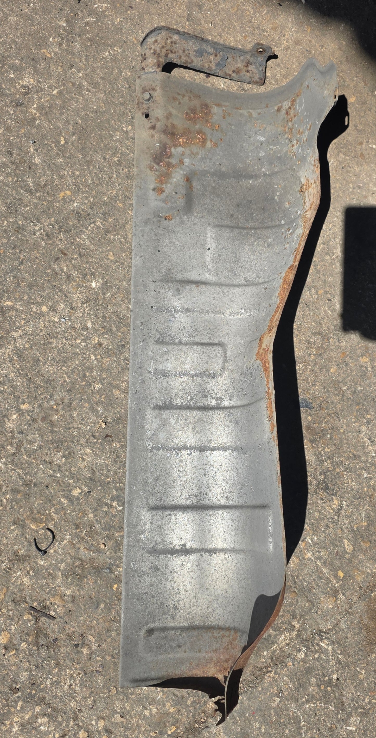 Honda Civic EP3 rear exhaust heat shield