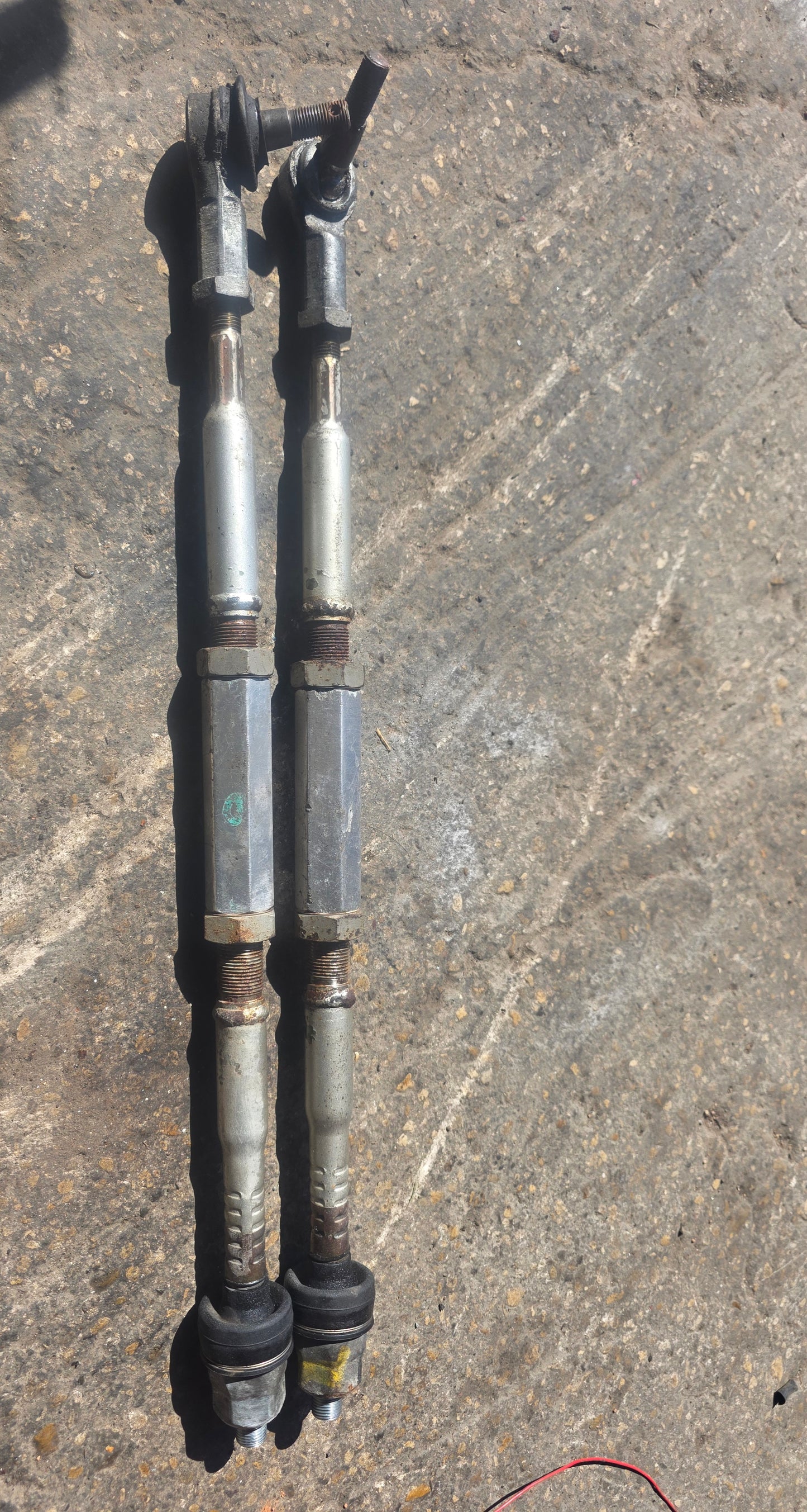 Honda Integra DC5 M & M m and m adjustable steering arms - track rod ends need replacing