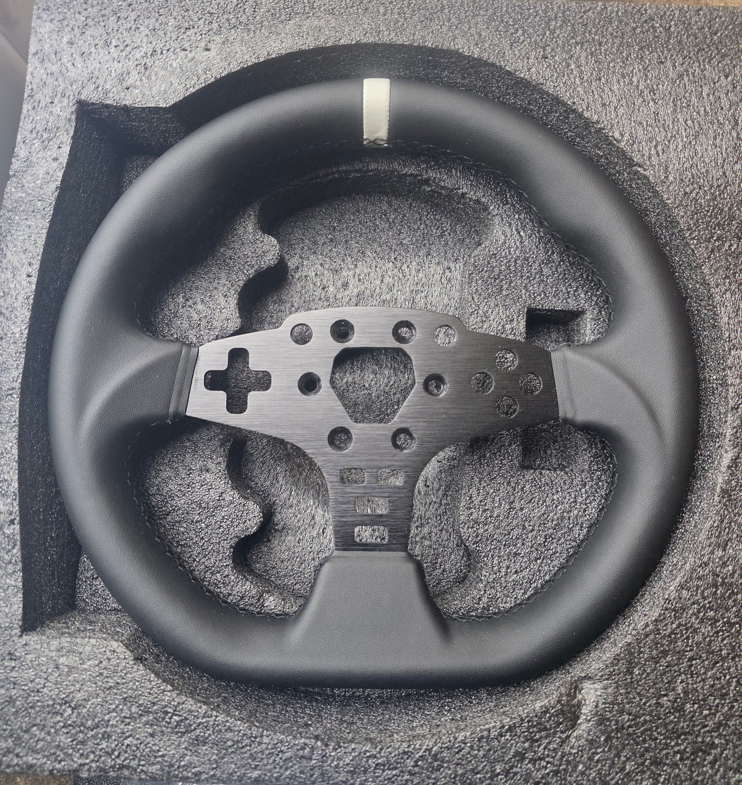 Moza ES abre steering wheel race racing sim in box no buttons
