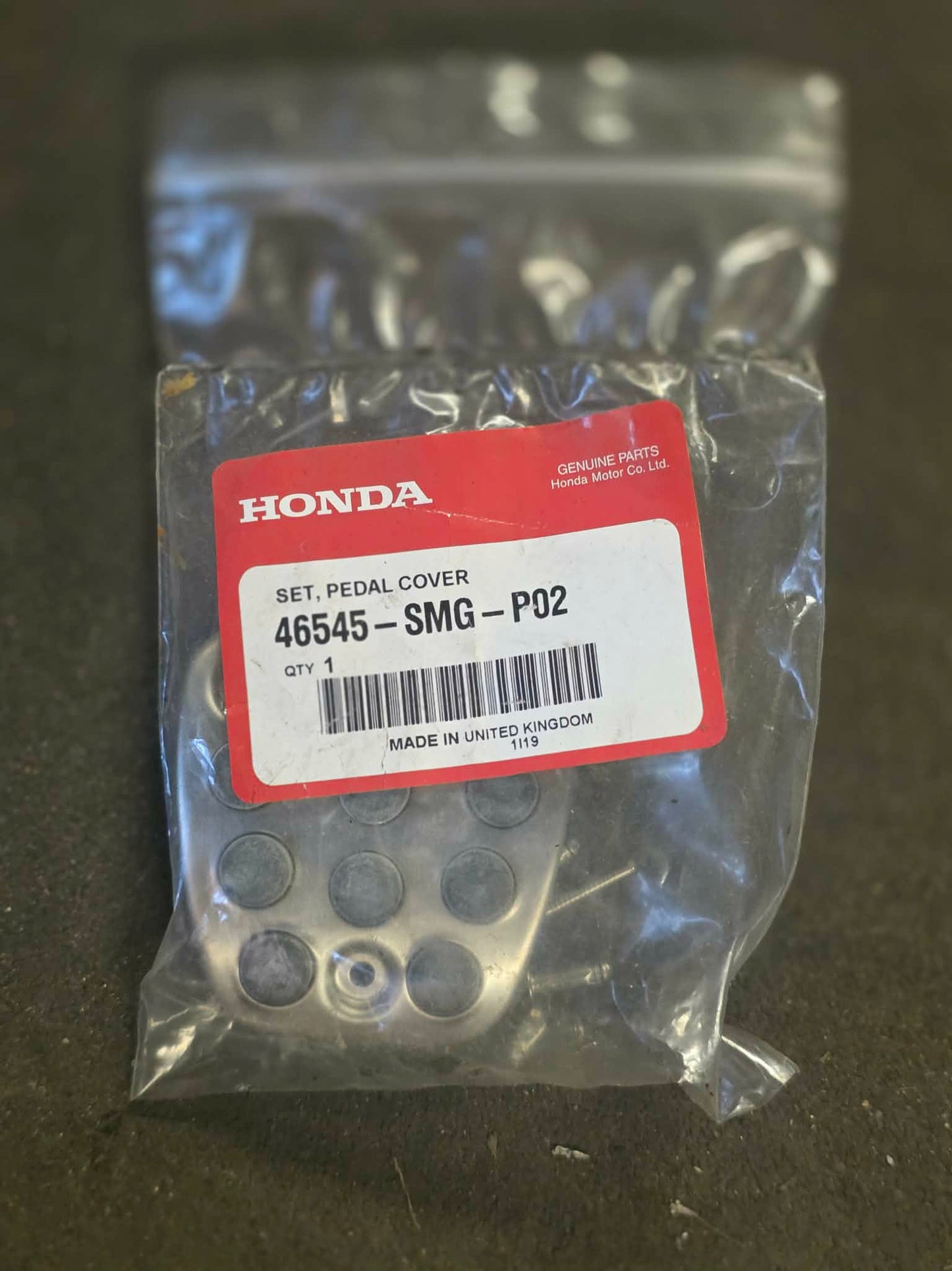 brand new honda pedal cover