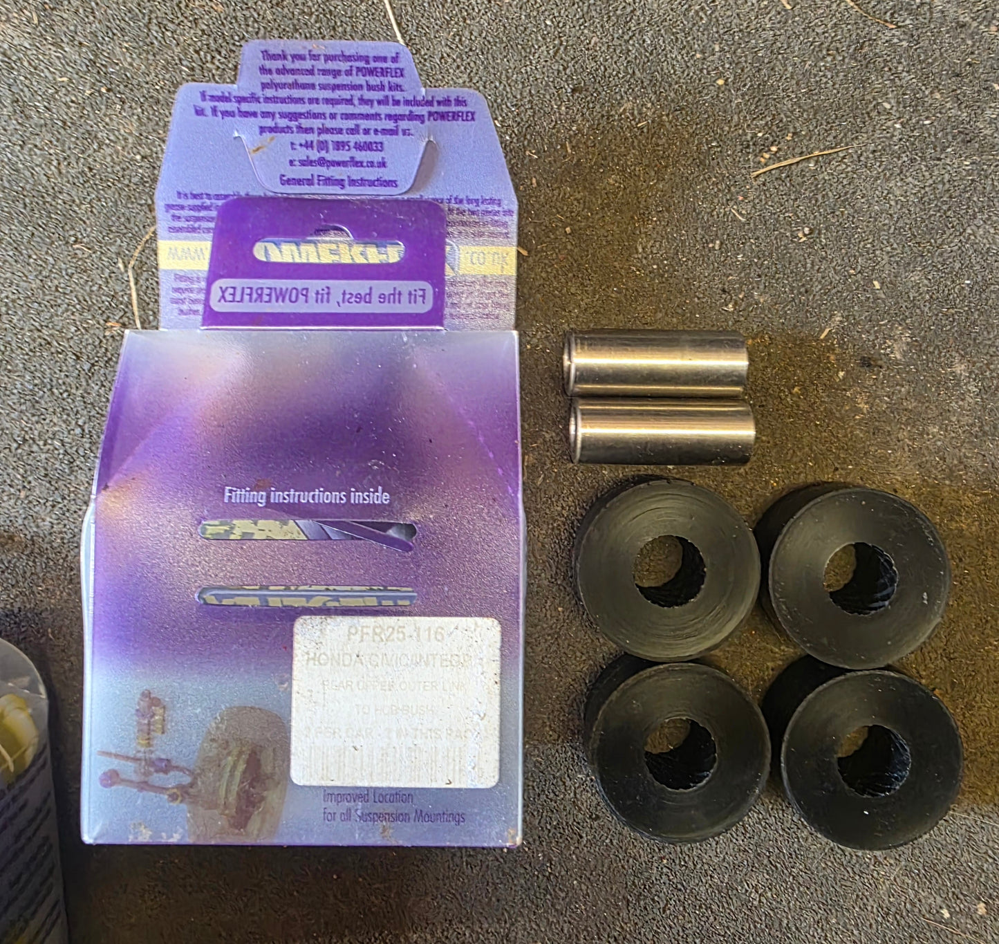 Brand new Powerflex Rear Upper Link Bushes PFR25-116 Civic CRX Integra EG EK DC2