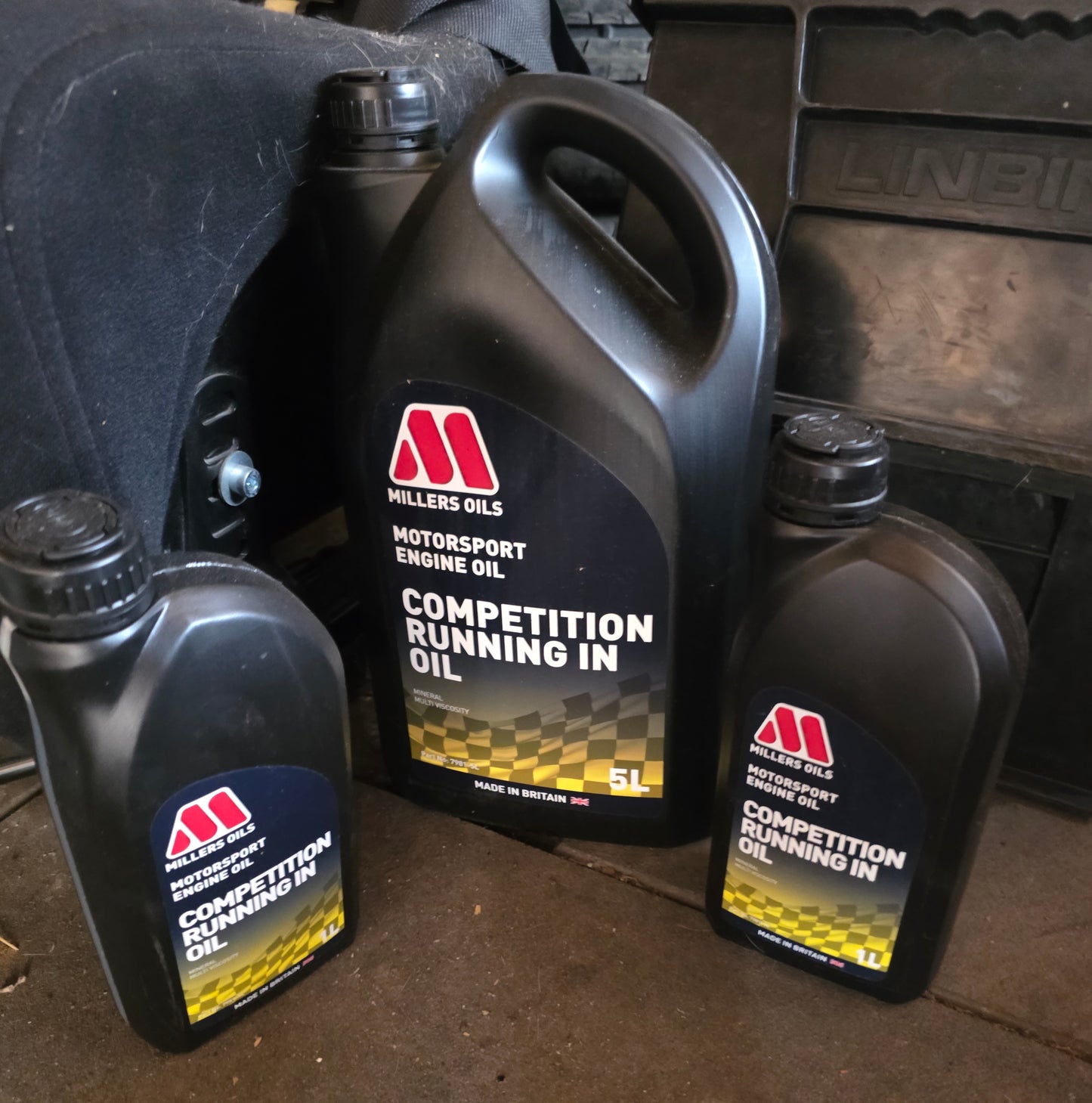 Brand new Millers competition running in oil 7 litres