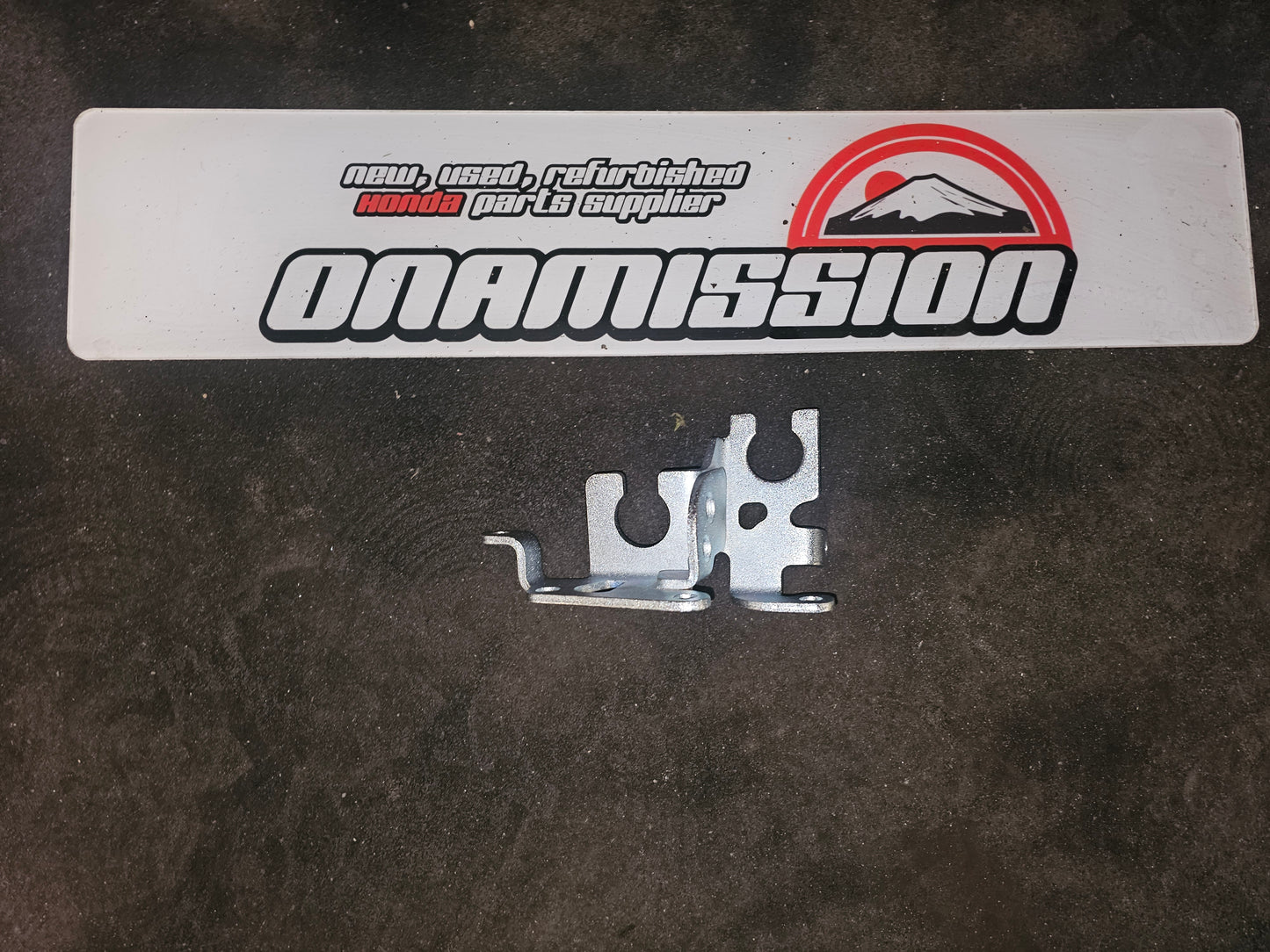 k20 ep3 dc5 zinc plated gearbox shifter cable bracket