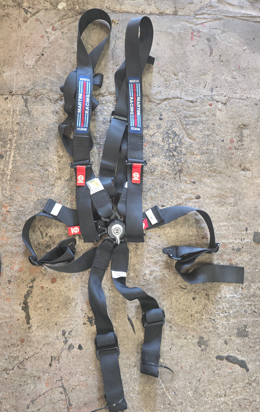 Sparco martini 6 point harness in date until 2026