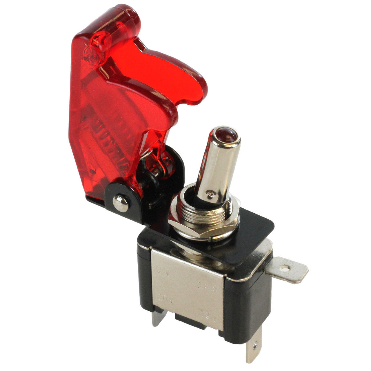 Exoracing 12V Illuminated ON OFF Rocket Switch