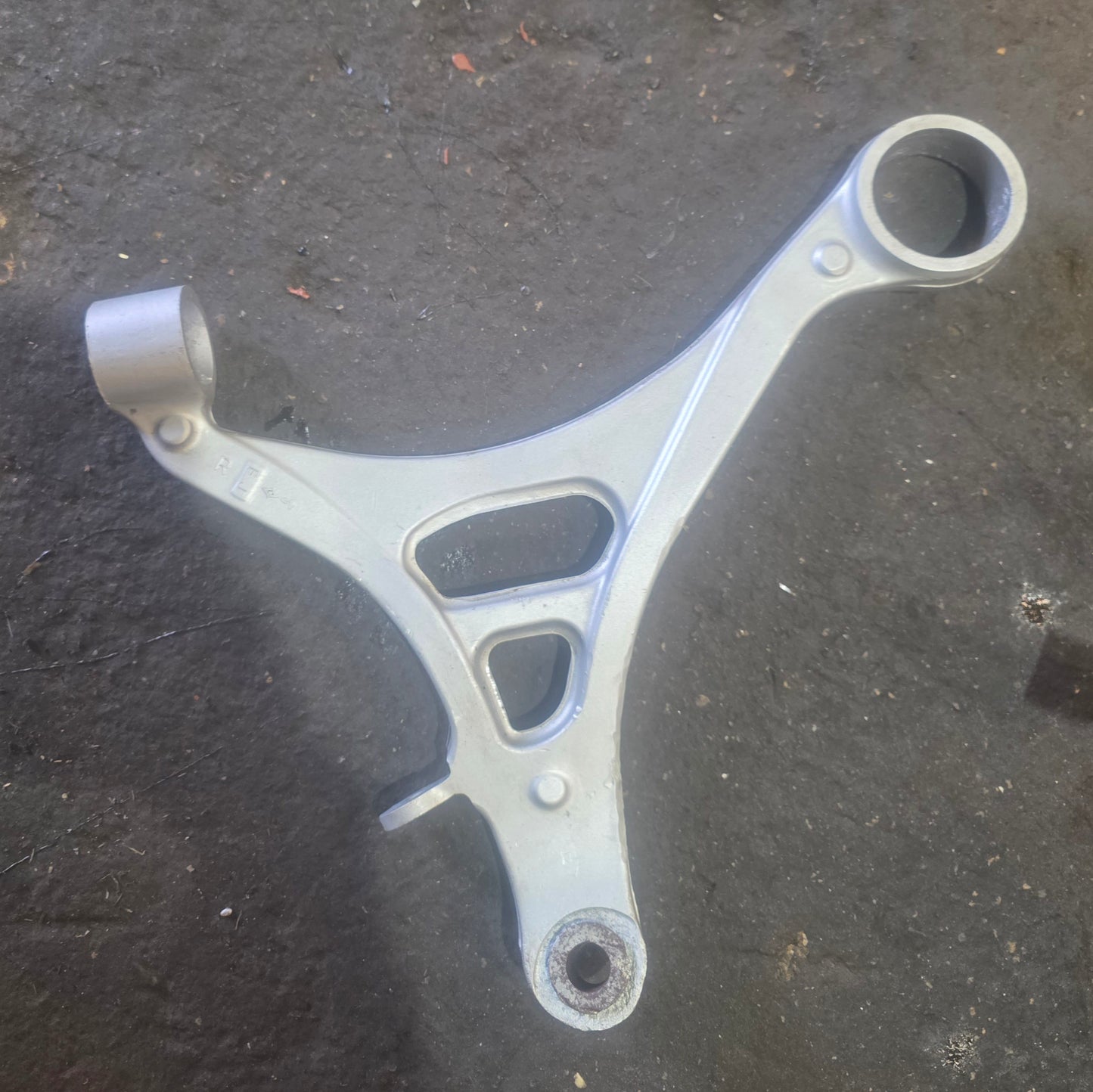 Honda Integra DC5 vapour blasted and stripped Driver side wishbone lower arm