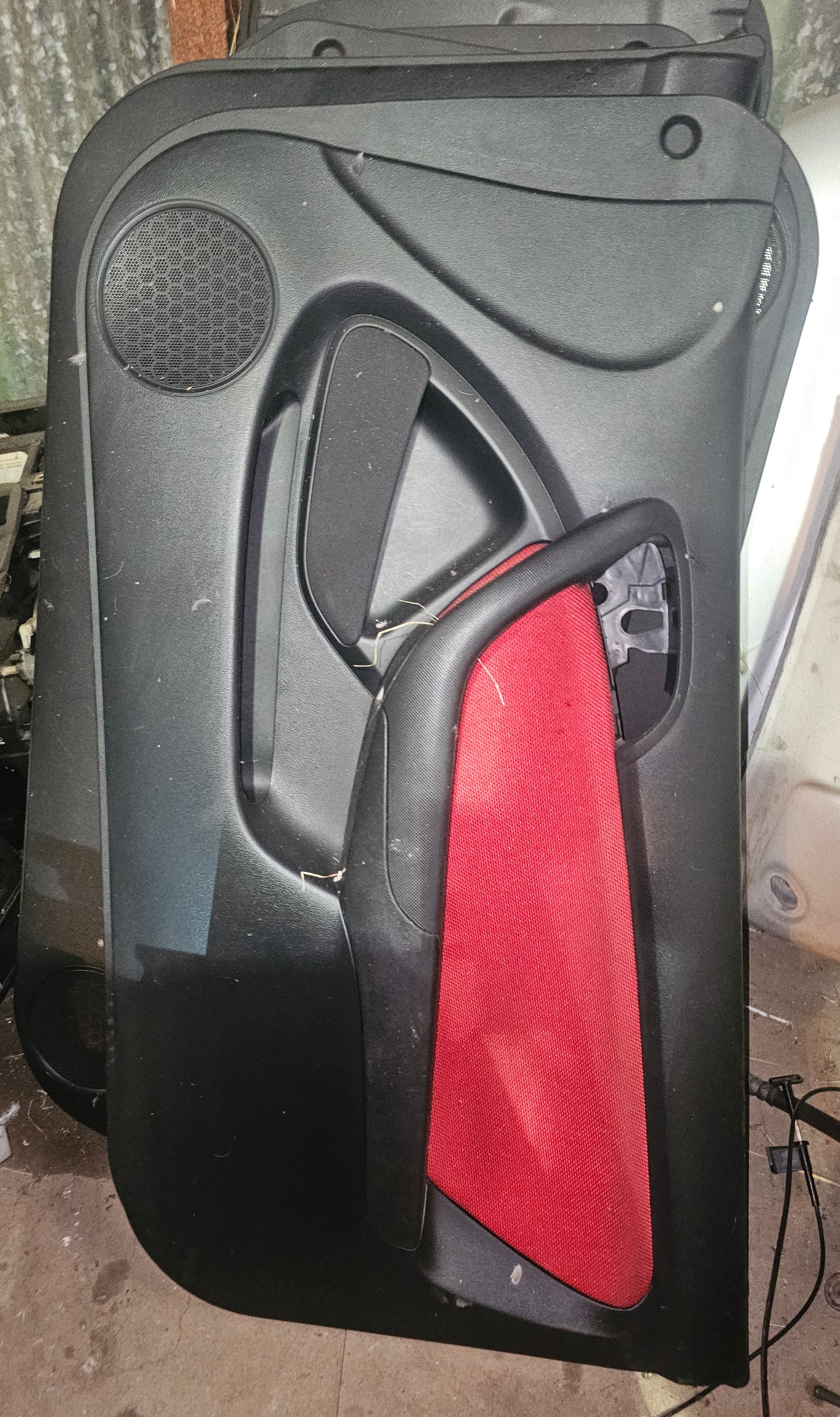 Honda Integra Dc5 red door card pair