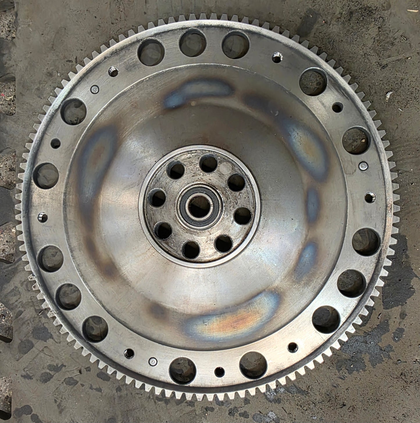 Honda b series Toda lightened flywheel lightweight chromoly