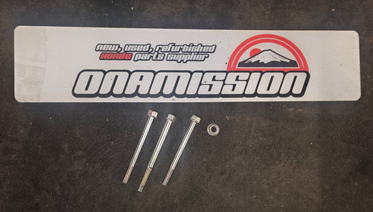 Honda K20 EP3 FN2 DC5 zinc plated water pump housing bolts