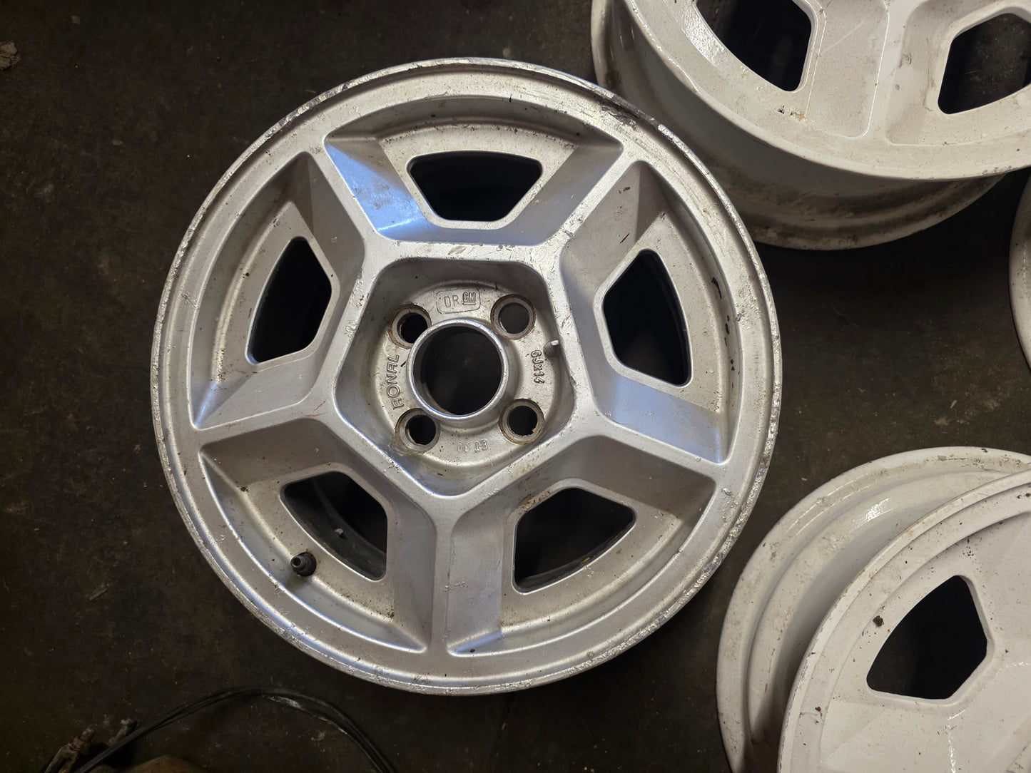 Ronal Manta GTE set of 5 4 x 100 14 x 6 et30 alloy wheels