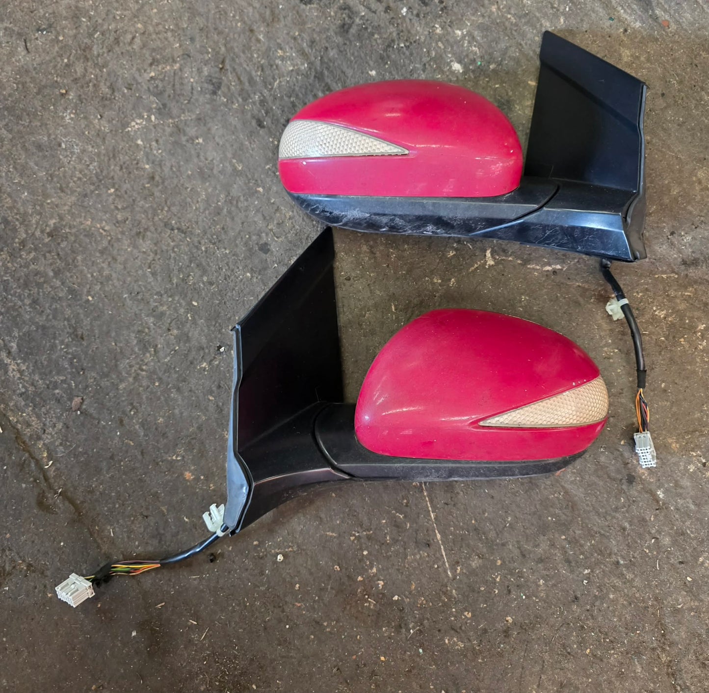 Honda Civic FN2 wing mirror pair driver and passenger