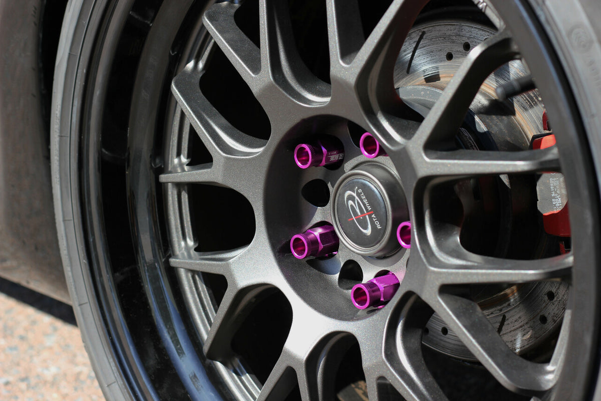 Xo Racing Rims 20 x Exoracing Wheel Nuts Forged Steel M12X1.5. Honda EP3 DC5 FN2 ...