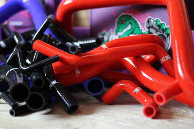 Honda Civic FN2 K20Z4 silicone hose kit with 14 hoses and stainless clamps
