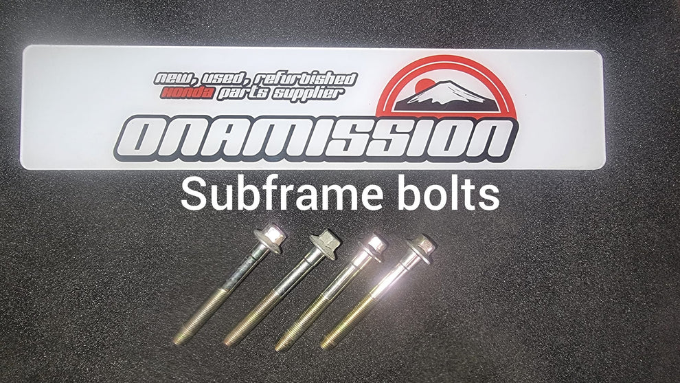 Honda EP3 / DC5 zinc plated subframe bolts – Onamission